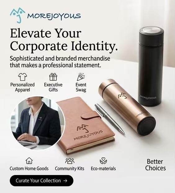 Elevate your corporate identity - branded merchandise