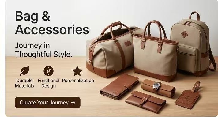 Custom bags and accessories
